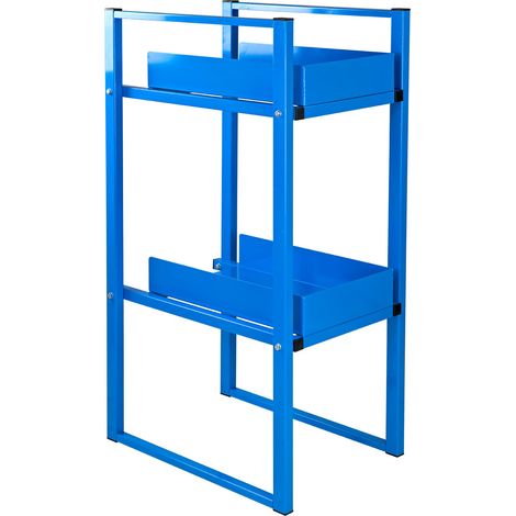Fassregal für 2x 60 Liter-Fässer, Lichtblau (RAL 5012) (1/3)
