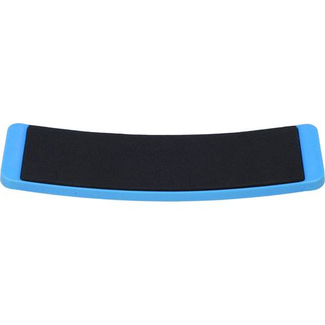 Tableau de rotation de danse, design épaissi, facile à transporter, matériau nylon, planche d'équilibre ballet pour modelage du cou-de-pied, bleu (1/5)
