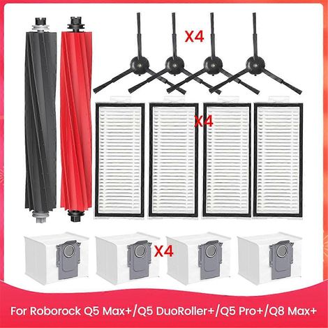 Pour Q5 Max+ – Q5 DuoRoller+ – Q5 Pro+ – Q8 Max+ Robot Aspirateur Accessoires Kits (1/5)