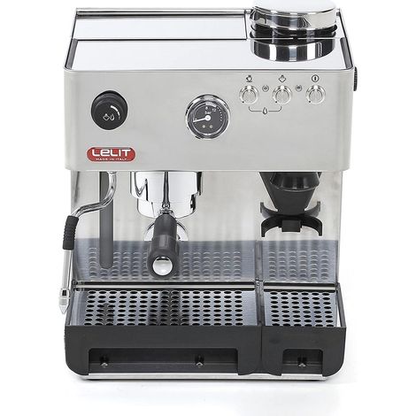 Lelit PL042EMI Anita Macchina per Espresso semiprofessionale, 1200 W, Acciaio Inossidabile, Argento (1/5)