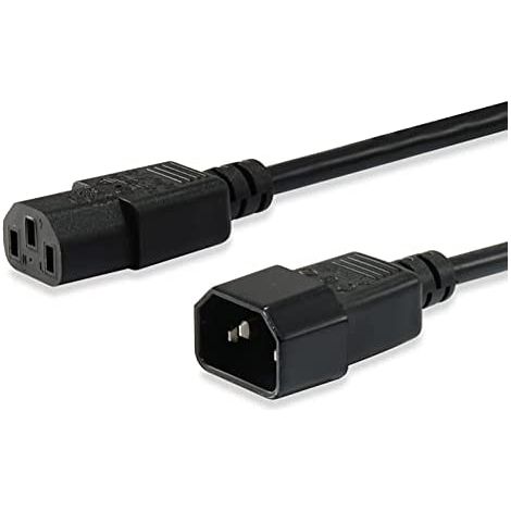 Stecker - Buchse iec Stromverlängerungskabel equip 3m 112101 (1/4)