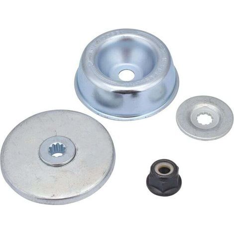4 pcs Écrou de bague de poussée pour débroussailleuse STIHL FS-KM FS120 FS200 FS250 (1/4)