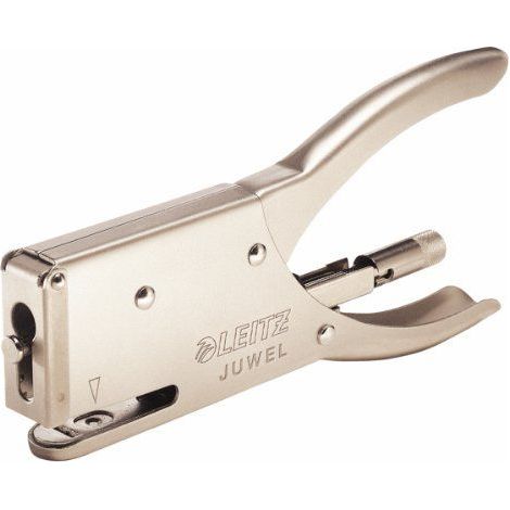 Leitz Grapadora JUWEL niquelada mate 12 hojas