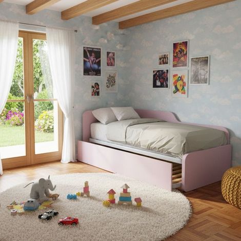 Divano letto sagomato 80x190 con letto estraibile e sollevabile - Cipriaf3c4ff