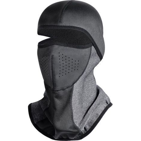 Passamontagna unisex - Adatto per caccia, ciclismo, motociclismo e sci - Grigio scuro (1/5)