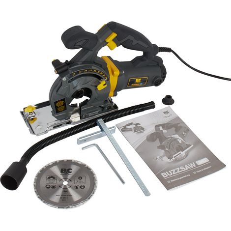 Buzzsaw Tauchkreissäge D42 800 W 125 mm Laser Koffer Kreissäge (1/5)