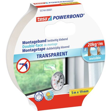 TESA 55744-00001-00 RUBAN DE MONTAGE TRANSPARENT (1/5)