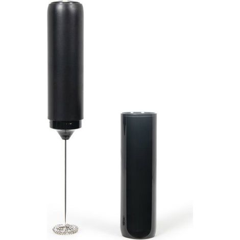 Mousseur à lait électrique rechargeable - LIVOO - DOD225N - Utilisation par simple pression - Noir (1/5)