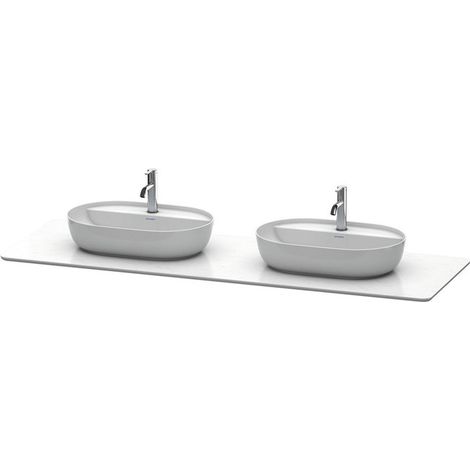 Console en pierre de quartz LUV 25x1783x595mm blanc Structure