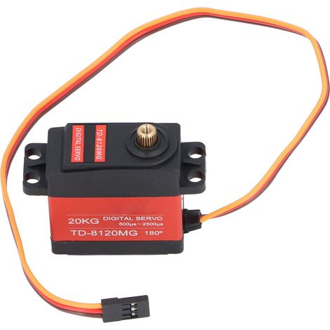 Servomoteur TD-8120MG 20KG à couple élevé, multifonctionnel, numérique, à engrenages métalliques (1/5)