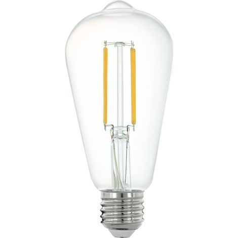 Ampoule LED E27 connectée, ST64, ZigBee, contrôlable par (1/3)