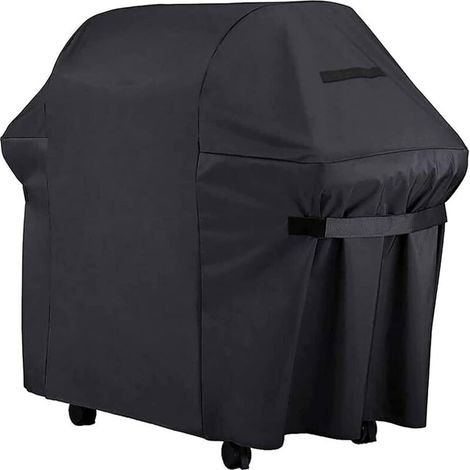 Funda para barbacoa fabricada en tejido Oxford 600D, impermeable y a prueba de polvo, para uso en exteriores. (1/5)