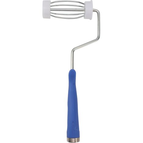 Rullo da 10 cm con impugnatura ergonomica, elevata resistenza e facile controllo per la verniciatura a polvere. (1/5)