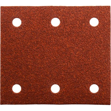 FOGLI DI CARTA ABRASIVA MAKITA 114X102mm GRANA 60, 10 PEZZI - P-33093