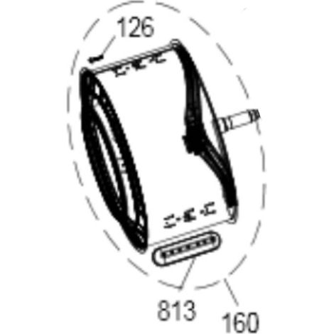 Tambour 49-alva lave-linge d'origine