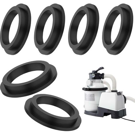 Rondelles en Caoutchouc pour Pompe à Sable,6 Pièces Joints Toriques pour Piscine,Joints Toriques de Rechange pour Piscine,pour 26323CA,26323EH,26331CA,26331EH,26337EH (1/5)