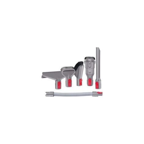 6 Pièces pour Dyson de Remplacement pour Brosse Dyson & Extension Tuyau, Set de Pièces de Rechange Dyson Aspirateur V7 V8 V10 V11 V15 Adaptation Parfaite et Aspiration en Profondeur (1/4)