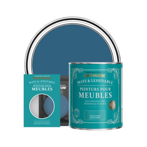 Peinture pour Meubles Mate & Lessivable - Cobalt (1/2)