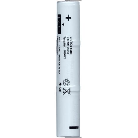 Bateria  3,6Vdc 1600mA NiCd (montaje 3 MiniR14 SC)  ENSC1500HT3
