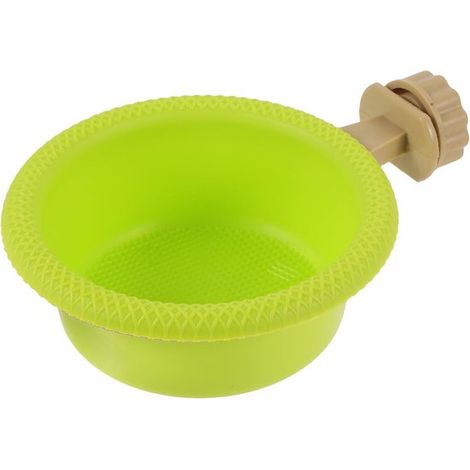 Baignoire pour oiseaux - Bain d'oiseaux - Plastique - Fixation murale - Abreuvoir pour oiseaux - Mangeoire pour oiseaux - Gamelle pour oiseaux - Maison de bain pour oiseaux - Cage de bain pour oiseaux (1/5)