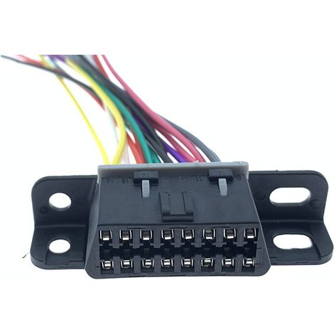 Le connecteur DJ7161F-1.5-21/12110250 est compatible avec les connecteurs de diagnostic OBD à usage général. MG610761-5 : connecteur simple.
