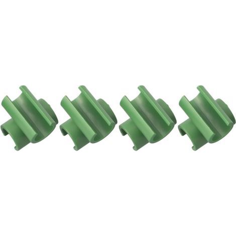Lot de 50 connecteurs croisés pour treillis de jardin pour cage à tomates 16 mm (1/5)