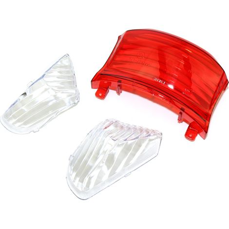 Kymco 50 rear light, Linhai 50 rear light, small Kymco 50 rear light housing, rear turn signal cover, scooter accessories (1/2)