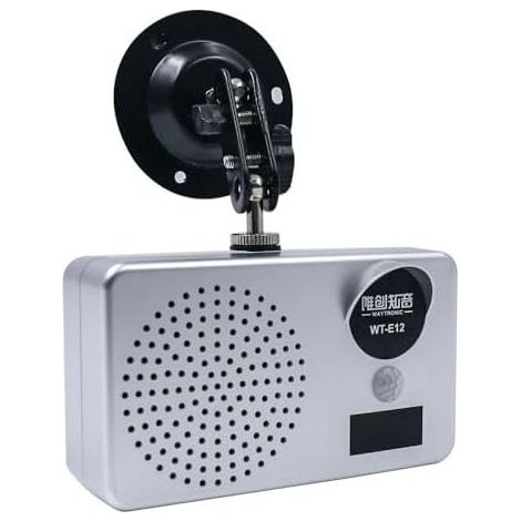 Bewegungsmelder mit Sprachausgabe, 100 dB PIR-Alarm, anpassbarer USB-Audioanschluss, IP43 wasserdicht, ideal für Eingänge, Geschäfte, Lagerhallen und Sicherheitsbereiche. (1/5)
