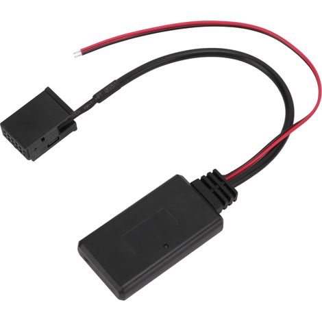 Adaptateur Bluetooth 5.0 entrée Aux câble audio remplacement pour Focus 6000CD 2004 et plus, kit mains-libres voiture, connecteur jack 3.5mm (1/5)