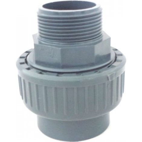 Bocchettone attacco maschio da 50 a 63 mm, 2 pz.  50X1&quot1/2 (1/2)