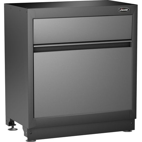 VIGOR Abfall-Unterschrank, 861 mm, (LxBxH) 861 x 500 x 953 mm