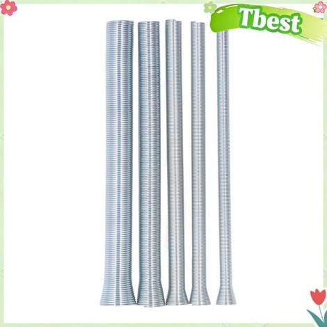 ViaGasaFamido Ensemble de cintreuses de tubes à ressort pour tubes en acier à paroi mince en cuivre et aluminium 5/8 po 1/2 po 3/8 (1/4)