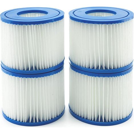 Kaelt - Éléments de filtre VI pour Bestway Lay-Z-Spa, éléments de rechange BW58323 pour Bestway 58239 (4 pièces) (1/5)