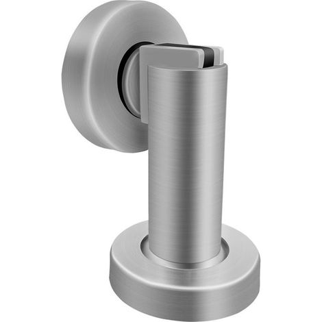 Butoir de porte magnétique en aspect acier inoxydable Butée de porte avec matériel de fixation au sol et au mur -Macaron (1/4)