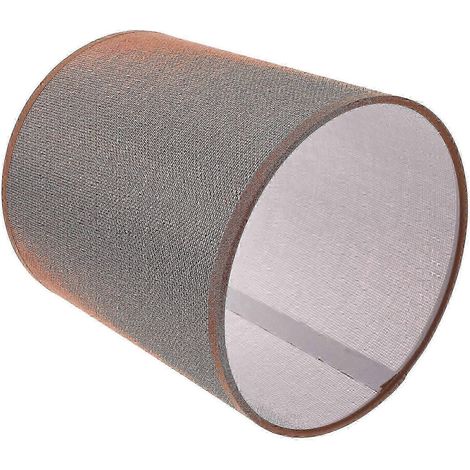 Abat-jour en lin compatible avec applique murale, couleur rouge foncé (1/5)