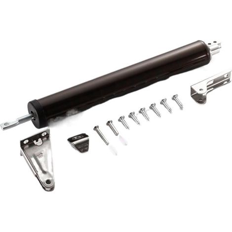 Kit de quincaillerie pour porte de grange Dispositif de fermeture en douceur for ferme-porte automatique à ressort à gaz, quincaillerie for meubles à Force tampon réglable Facile à installer en douceu (1/5)