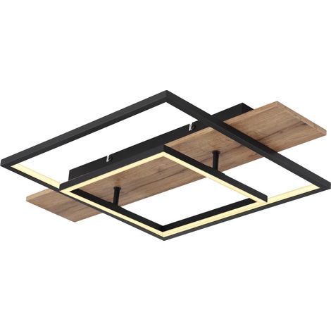 Globo - plafón - Vanni - negro - metal - LED - 67289D (1/5)