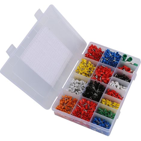 Packung mit 2120 VE-Elektroklemmen, praktisches Set aus hitzebeständigem PP für zuverlässige Verbindungen (1/5)