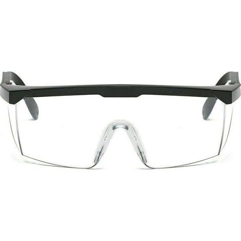 Lunettes de sécurité de protection transparentes anti-salive pour la protection des yeux contre les produits chimiques et la sécurité au travail. (1/5)
