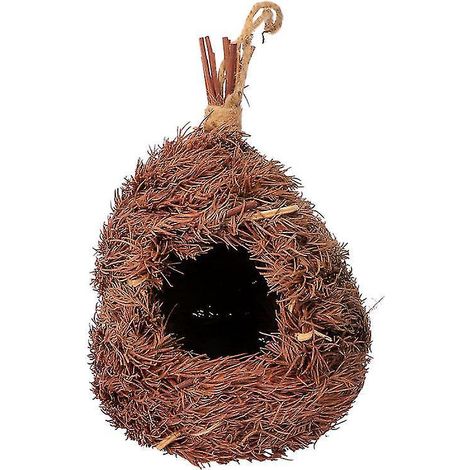 1 abri pour oiseaux en tissage (1/3)