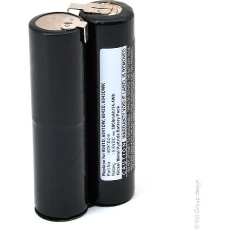 NX - Batterie visseuse, perceuse, perforateur, ... compatible Makita 4.8V 3Ah - 678102-667 (1/3)