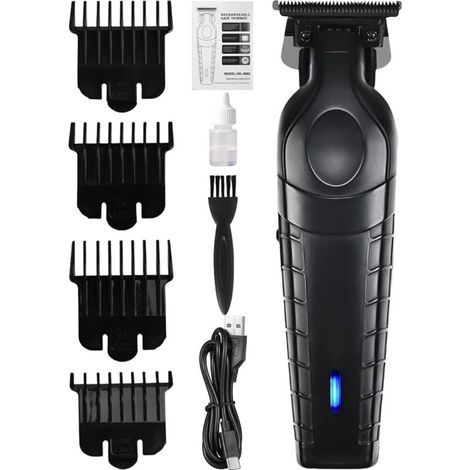 Tondeuse de Rasoir toilettage rechargeable à cheveux rechargeable, pour voyage, maison, salle bain, douche, camping, hôtel, salon - (1/5)