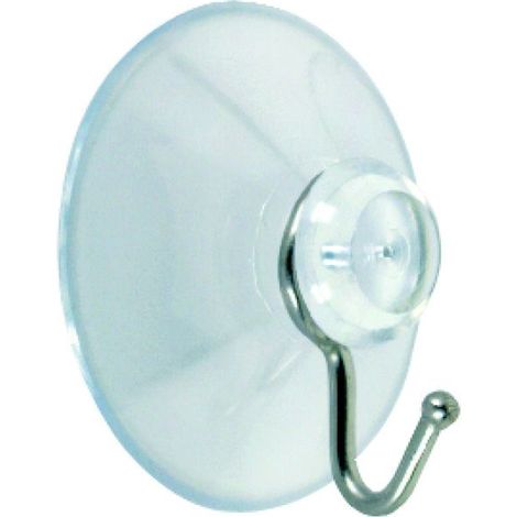 Hettich Saughaken 45 x 45 x 25 mm Kunststoff transparent - 3 Stück