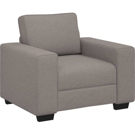 Maison Exclusive - Poltrona Tortora 100x77x82 cm in Tessuto