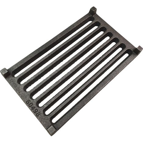 Grille à cendres C pour poêles à cheminée UNI-4030 de Techfire - fonte - dimensions d'encastrement parfaitement adaptées (1/2)