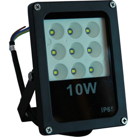 TRADE SHOP - Faro Proiettore Led Per Esterno A Aperto 10 30 50w Slim Spot Luce A Led Smd Ip65 -  10 Watt