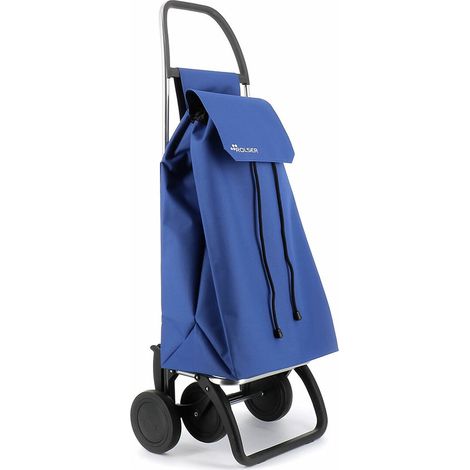 Carrello della spesa a 4 ruote, 43L, grigio - SAQ056MAR - Rolser (1/5)