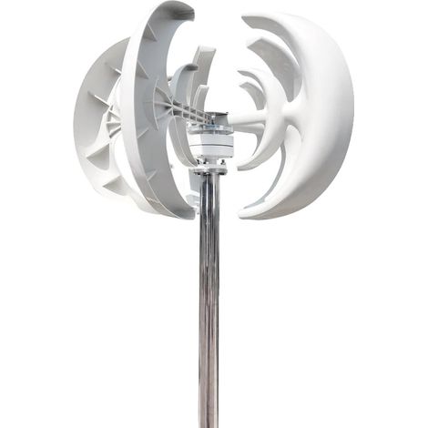 Éolienne à Axe Vertical, Puissance de 3000W, Génération d'Énergie Efficace, Éolienne Seulement1-b, 3000W-e, 48V-a (1/2)