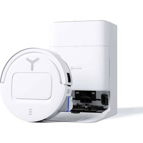 ECOVACS DEX68-13EC Robot aspirapolvere e pulitori Bianco Gestito da app, lotti del sacchetto, Con funzione di pulizia (1/5)