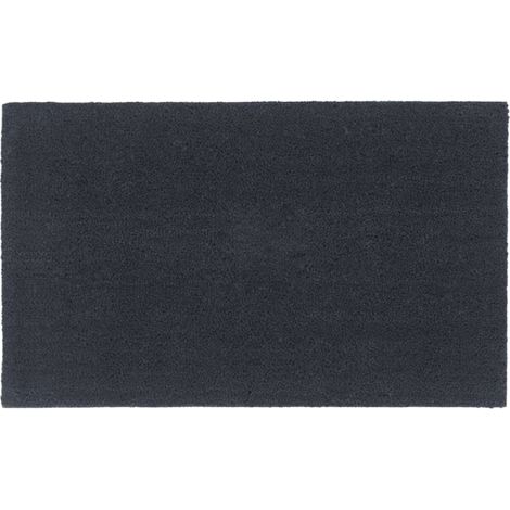 Tapis de porte gris foncé 90x150 cm fibre de coco touffeté vidaXL (1/5)